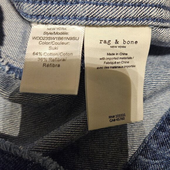 rag & bone, Featherweight Justine Shirt Dress - Picture 8 of 9